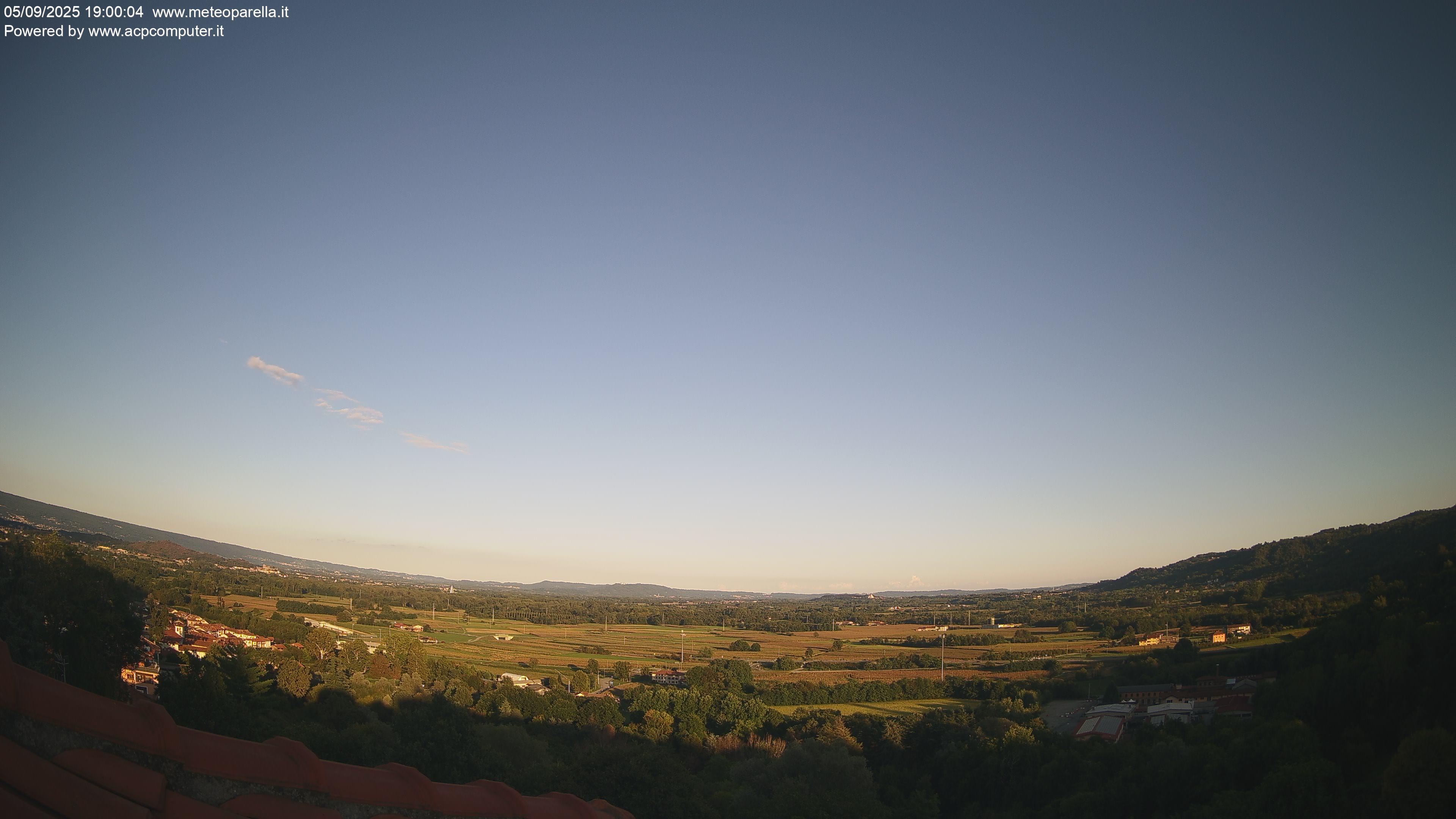 panorama della valle